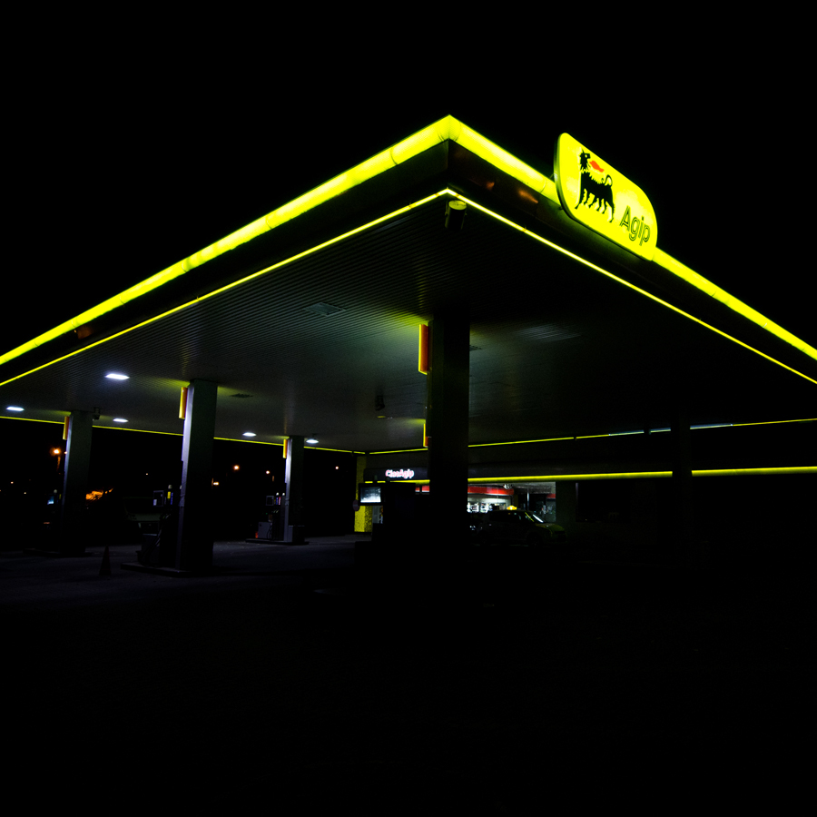 petrol stations experimental abstract color