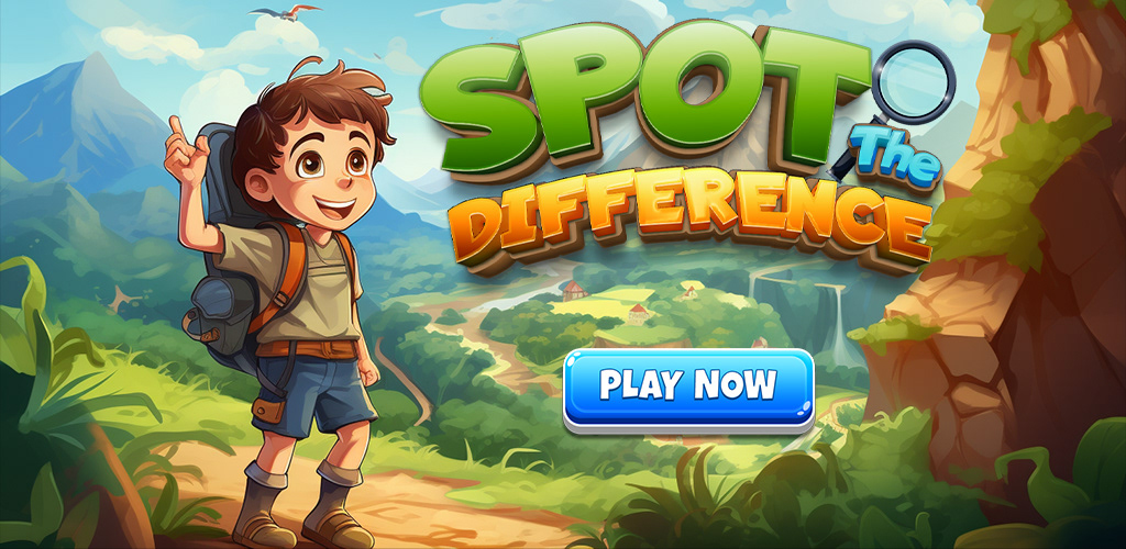 find difference search mobile UI/UX user interface game design  concept art 2D Spotthedifference
