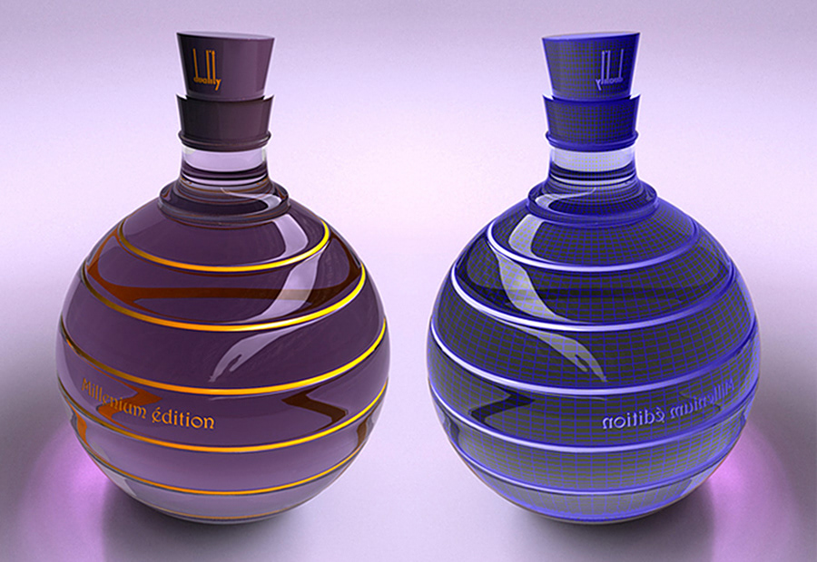 romain rouyer cg artist Art Director architecture motion designer design vfx perfume bottle Packaging