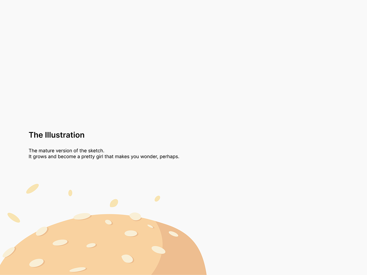burger Fast food flat design Food  hamburger ILLUSTRATION  restaurant user interface vector Website