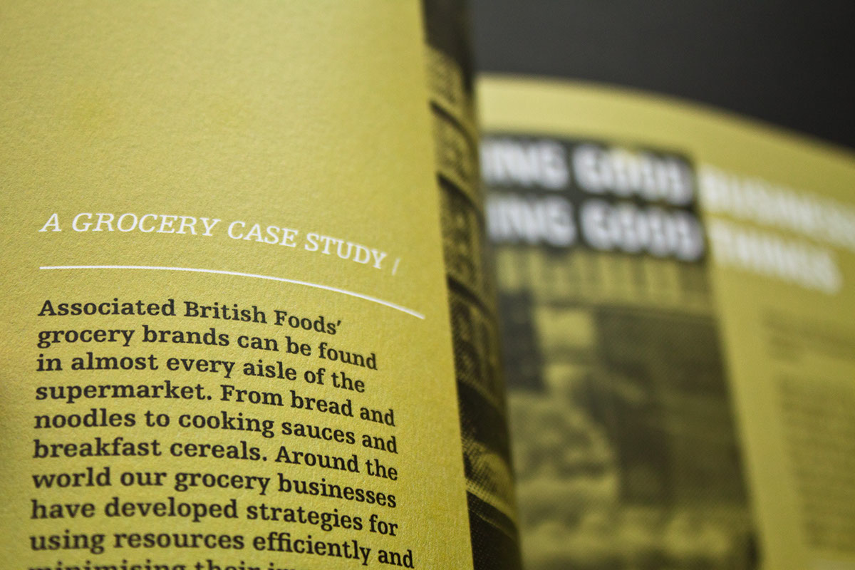 Associated British Foods Annual Report on Behance