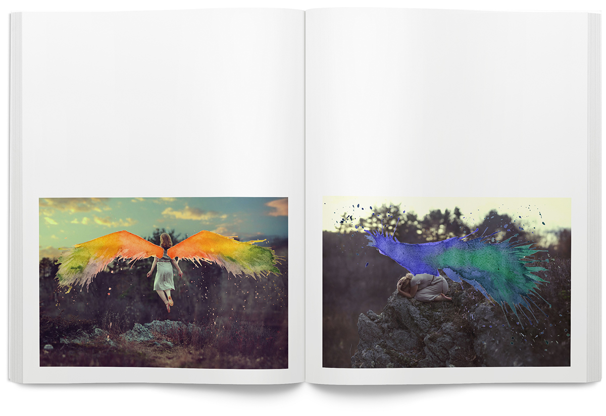 magasine issue editorial design artists showcase known discover photo