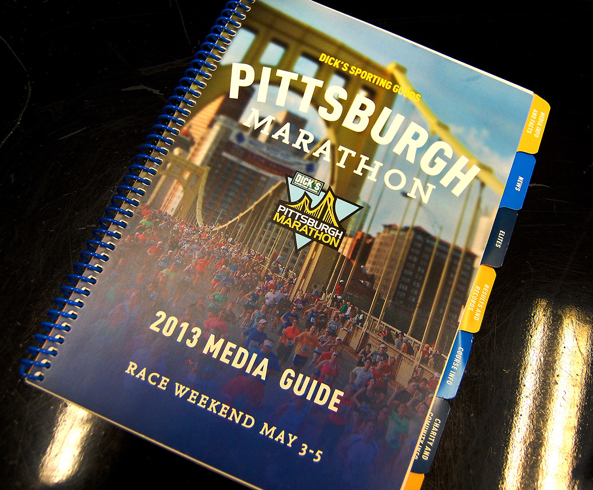 Pittsburgh Marathon photobook posters