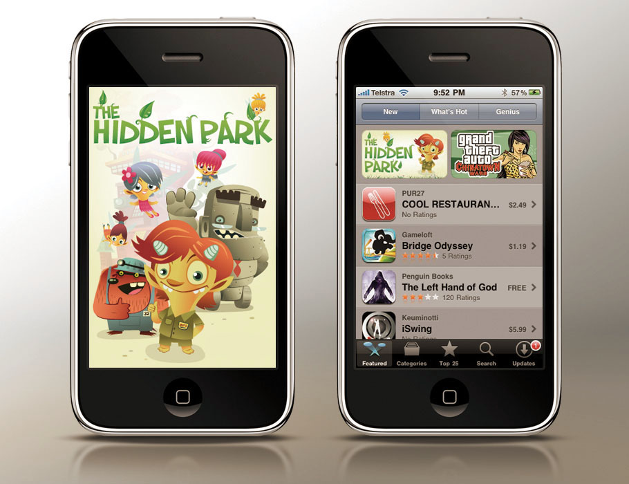 characters iphone app game Fairies cute