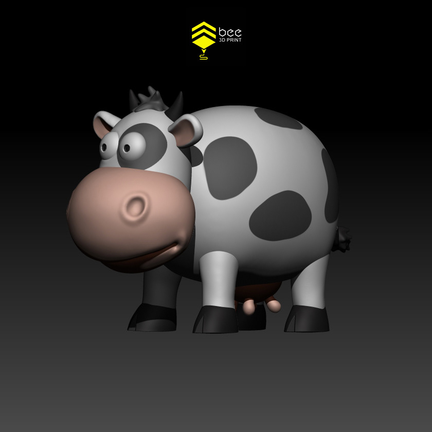 3dprint 3dprinting arttoys Character cow cute designertoys scuplt toy toys