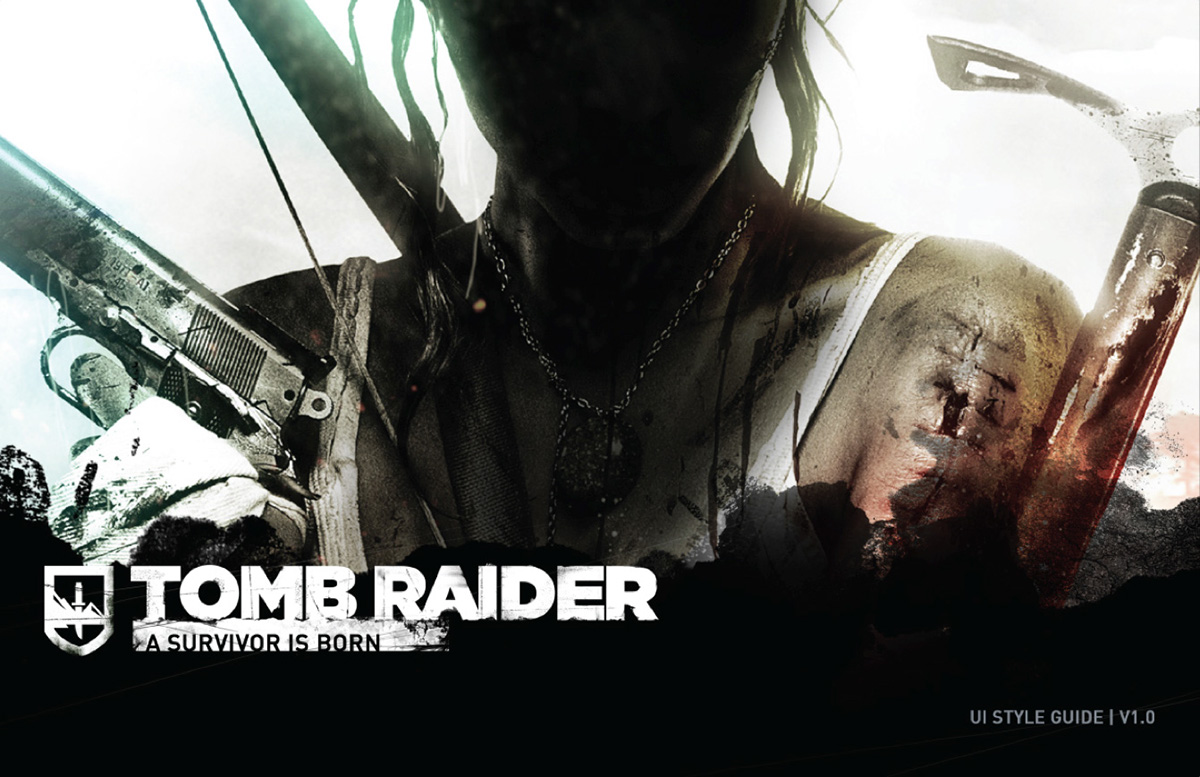 tomb raider XBOX 360 playstation 3 user interface UI ux