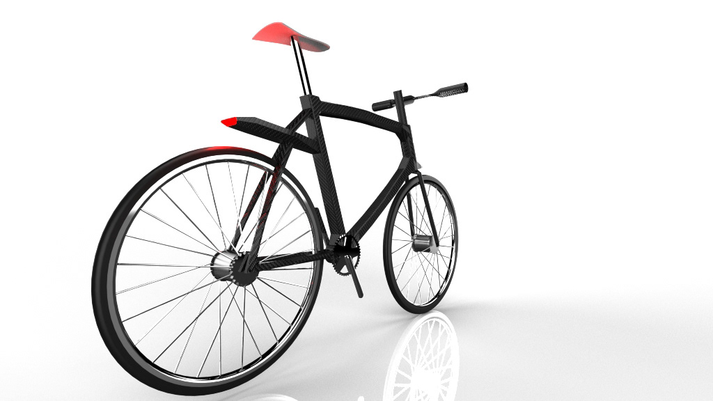 Bicycle Bike product Urban Carbon Fiber light electronic Transport