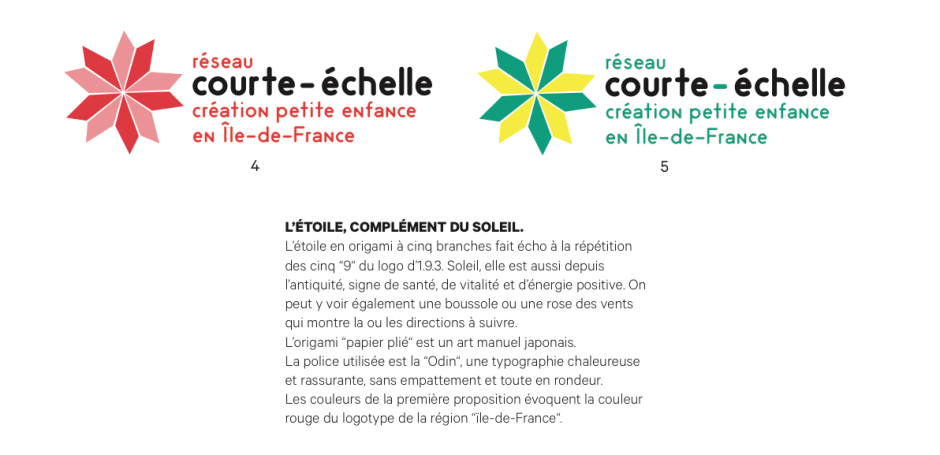 marque branding  identité visuelle Theatre Réseau creation Ile-de-france Logotype Courte-échelle idf