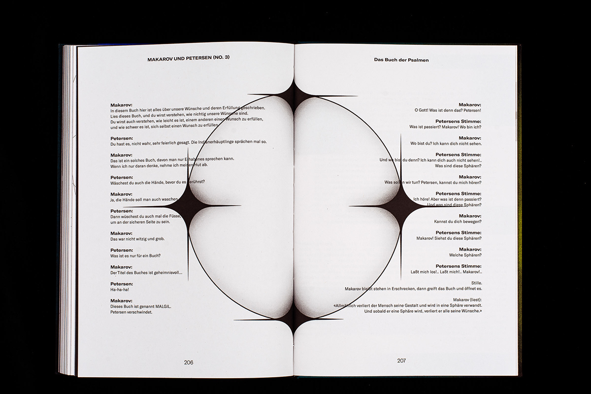 book design editorial philosophy  religion print typography   Layout black white testament albert camus