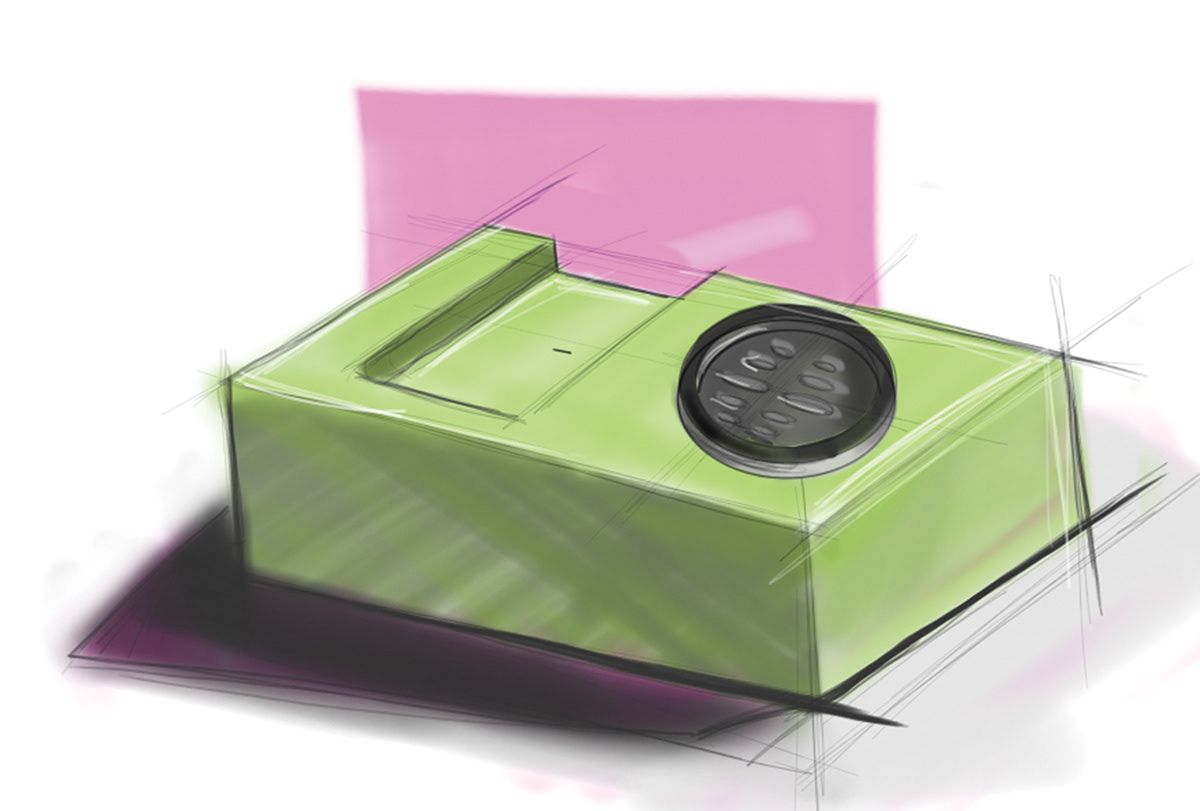 speaker prototype ipod iphone model vintage modern Retro Drafting inspiration