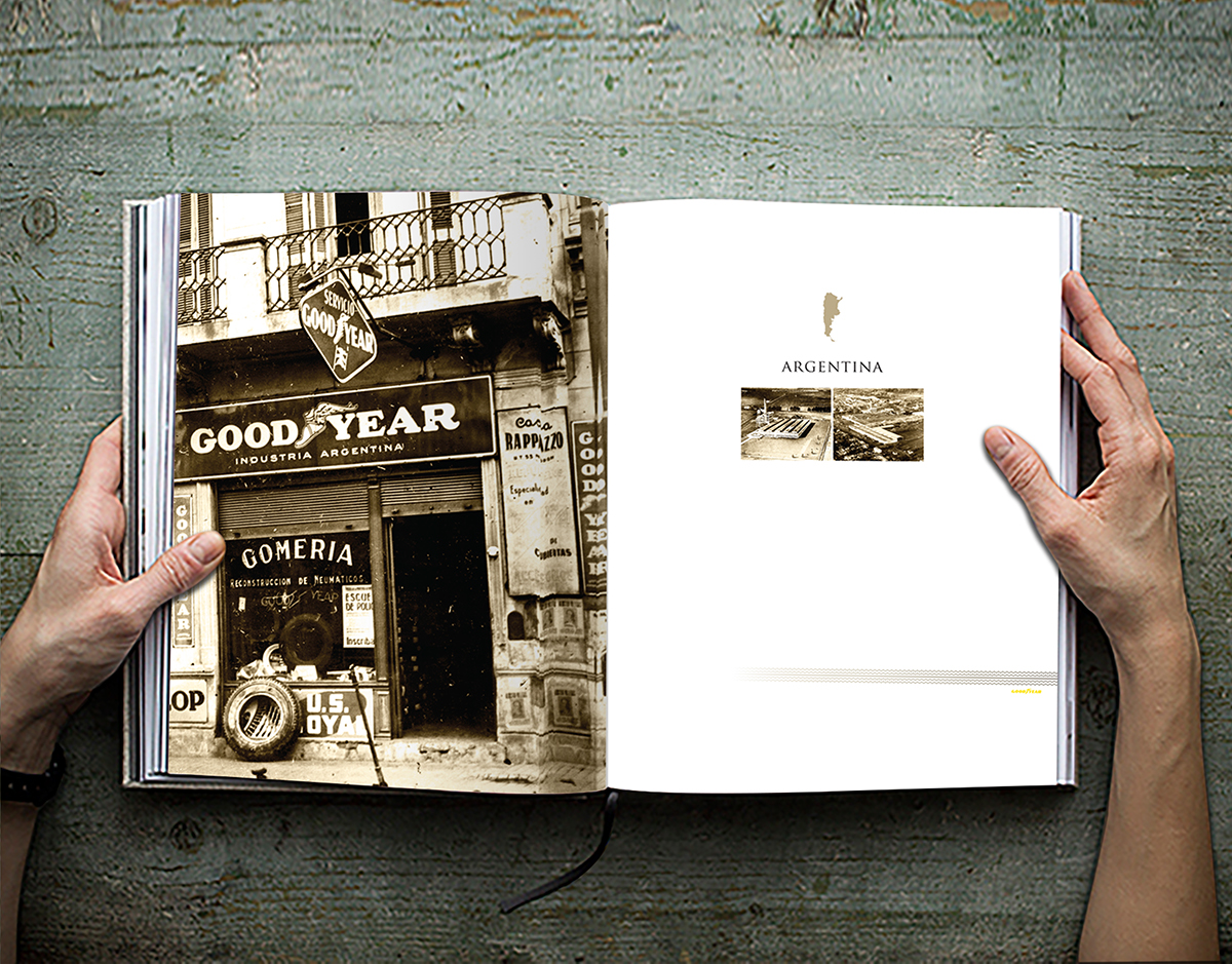Goodyear photo book Latin America portuguese spanish