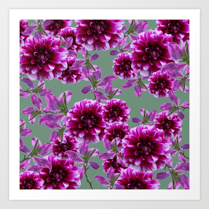 print poster floral floral print flower patterns Patterns colorful vibrant