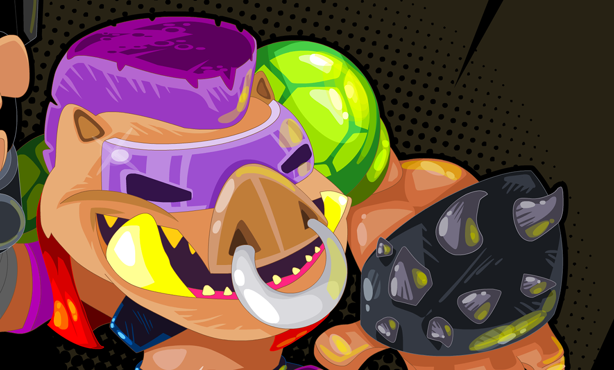 bebop  TMNT teenage mutant ninja Turtles 