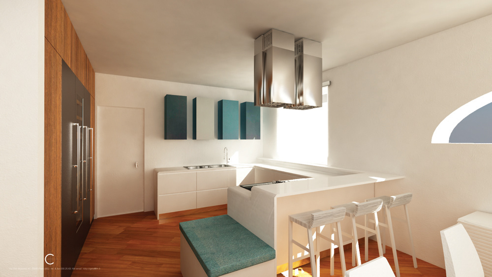 lorenzo Giacomini KK3Design Roberto Cigala interior desig studio RESTYLING ammodernamento immobile Villa italia