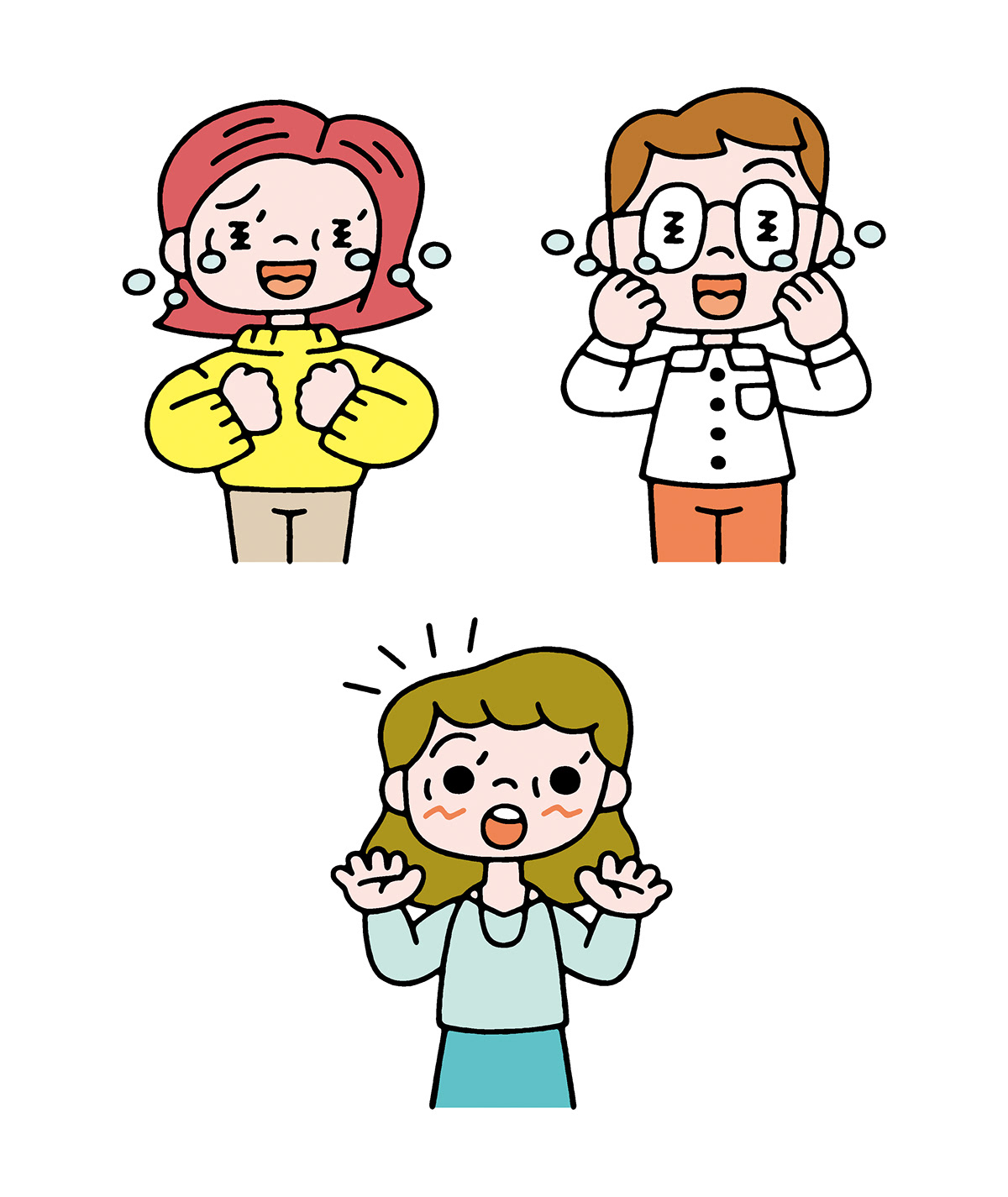 cartoon Character children comic Drawing  english father ILLUSTRATION  japan mother