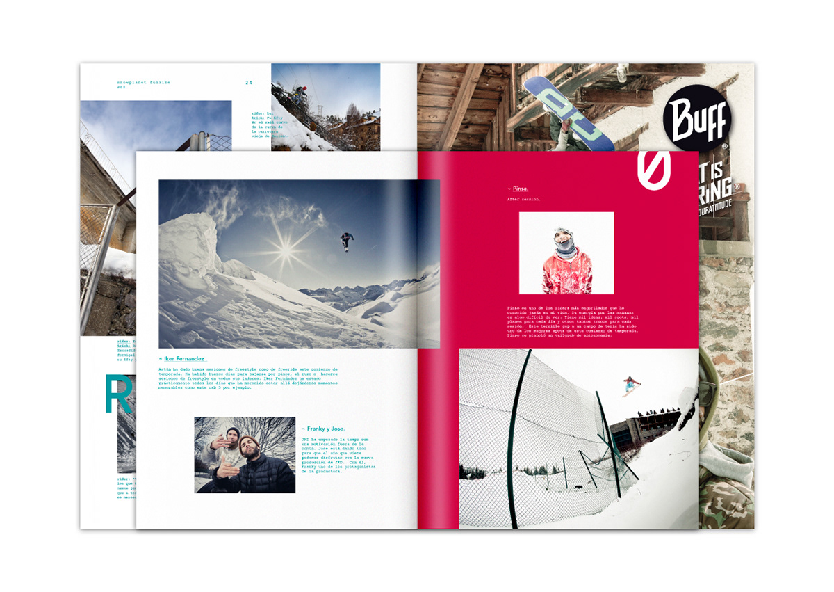 magazine snowboard sports cover
