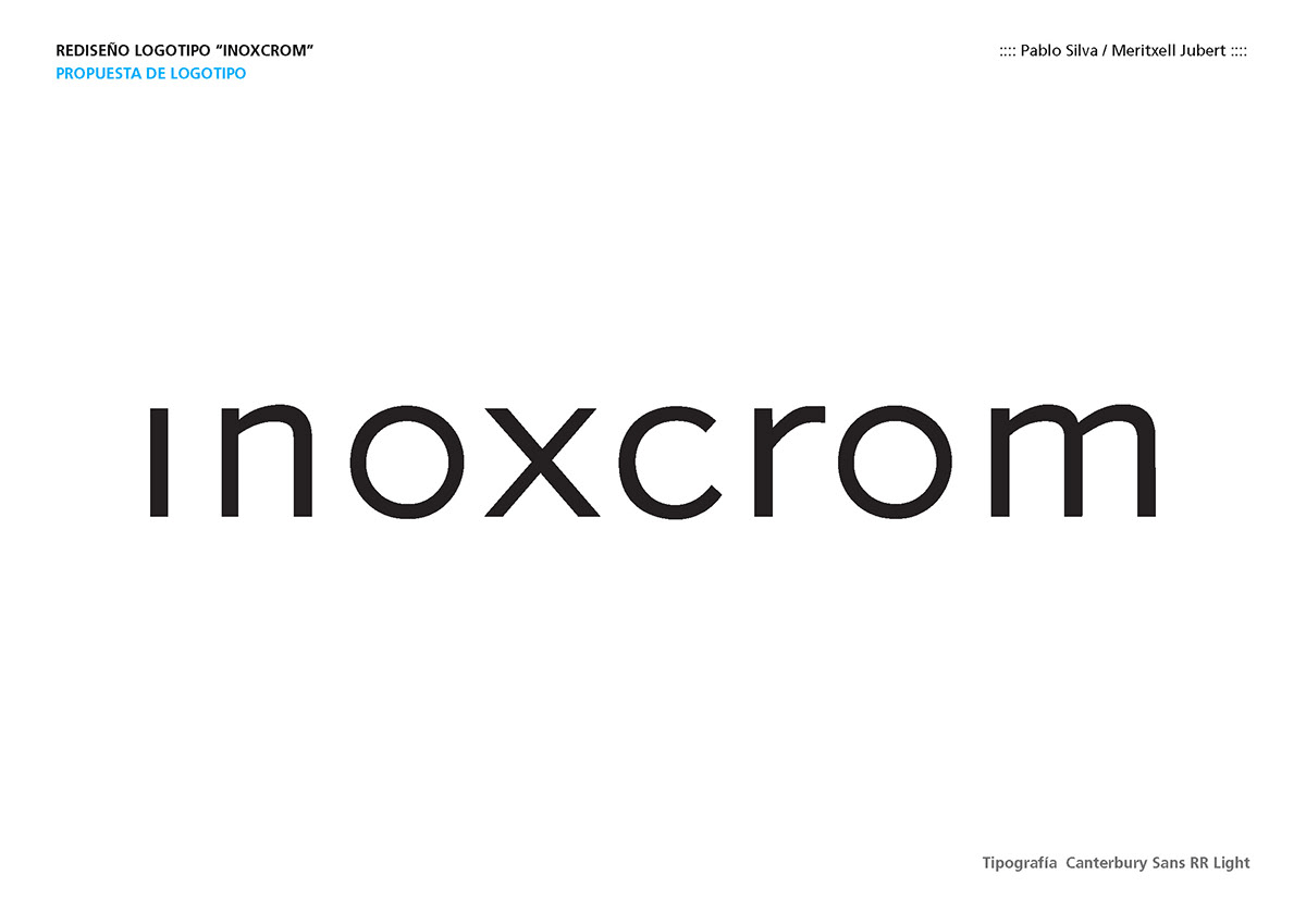 Inoxcrom redesign Corporate Identity