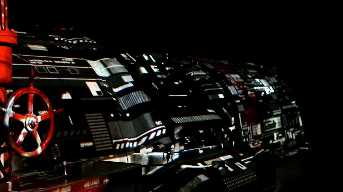 Museum of Energy Mechanical Surface A/V Performance_santralistanbul 100th Anniversary video mapping