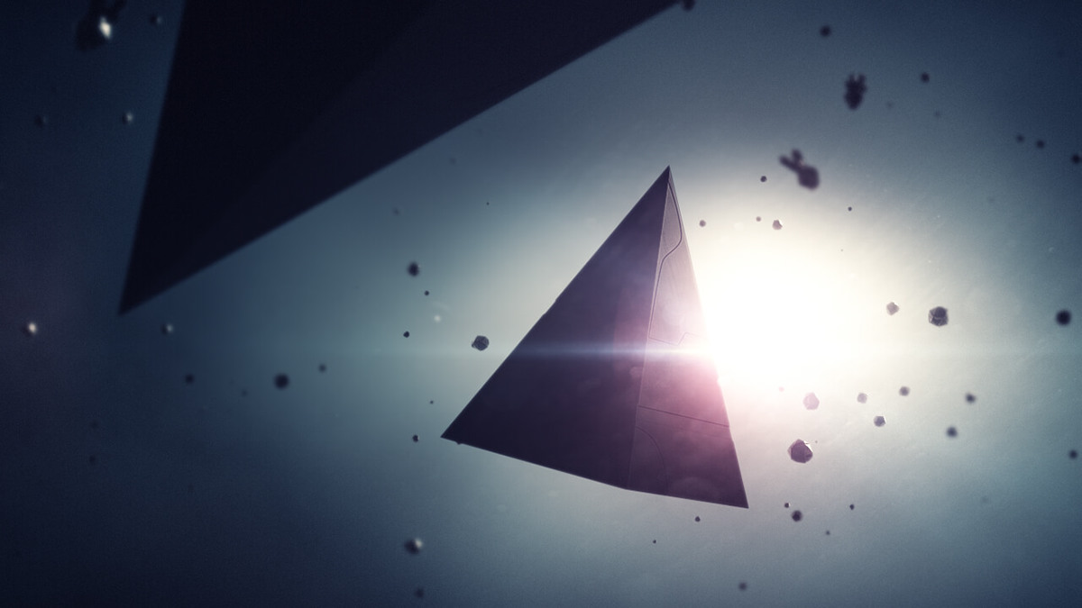 c4d 3D animation  after effects design motion prototype shapes triangle