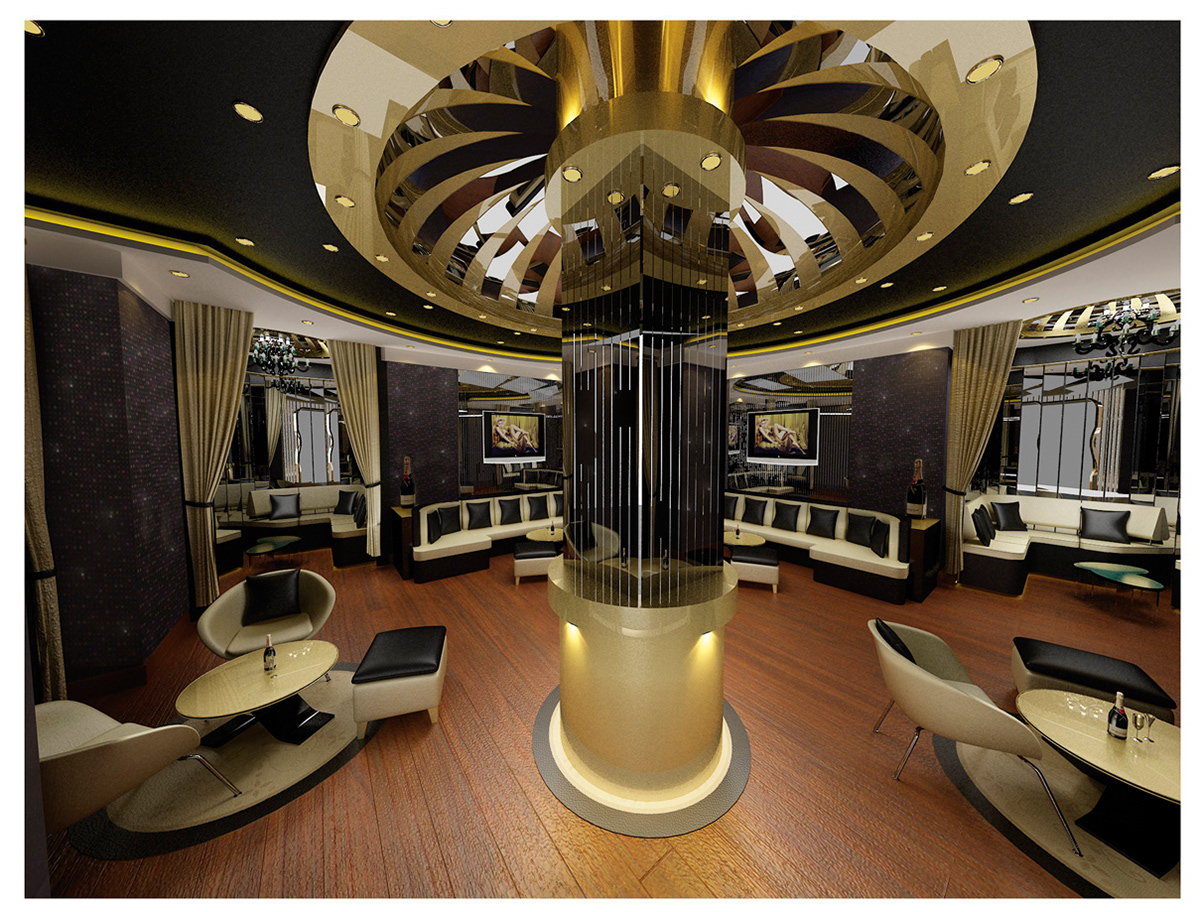 Moet Corber Bar Moet UAE lounge design