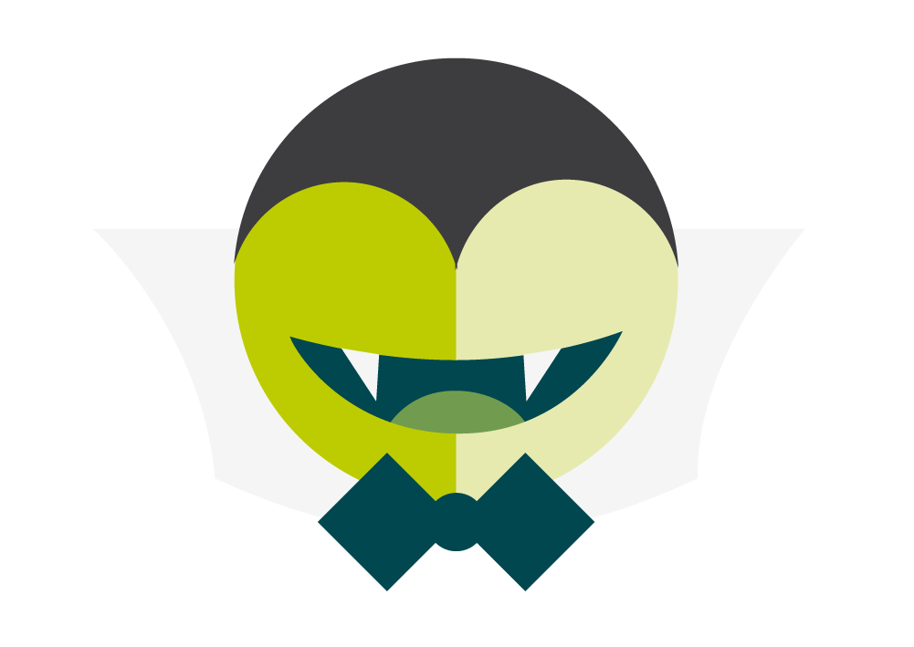 geometric kermit mac ebook vampire frog green vector funny cartoon writer