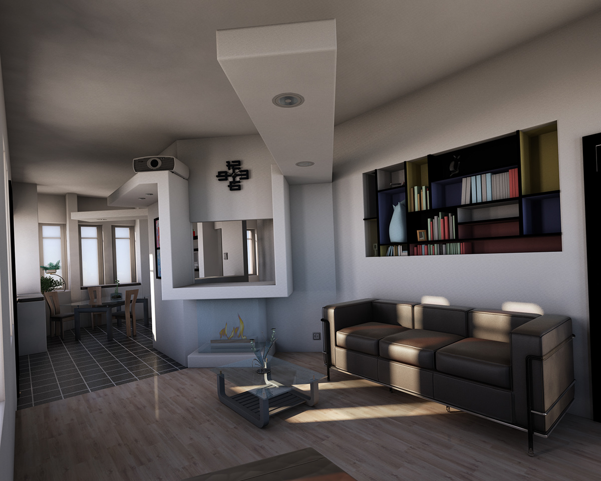 3ds max Interior Render Project