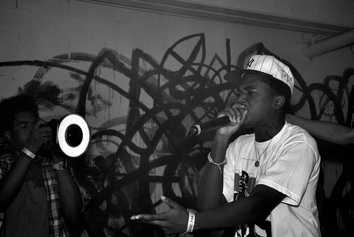 hip hop black and white joey badass Pro Era Statik Selektah action bronson prodigy Mobb Deep cj fly 285 Kent Brooklyn New York live music dj Summer knights