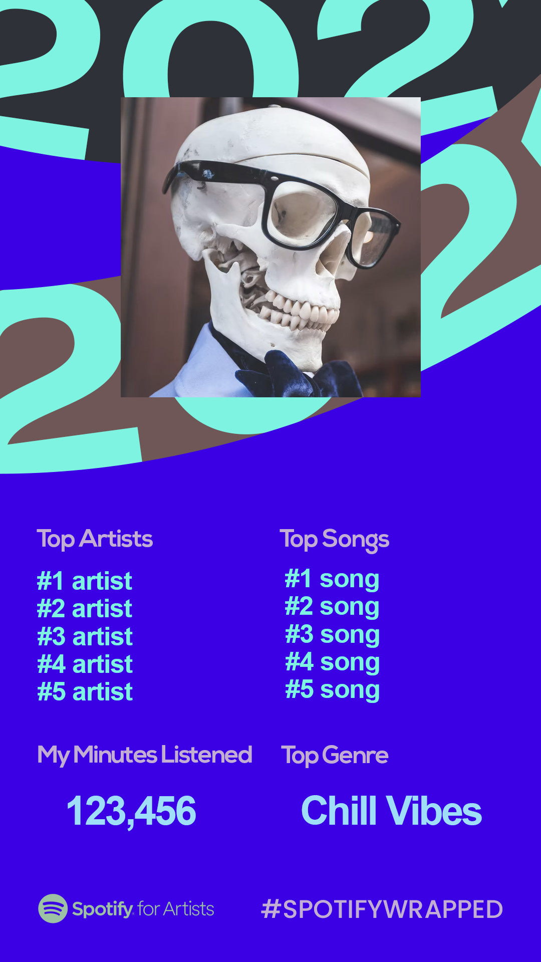 Spotify Wrapped Meme Template 2021 on Behance