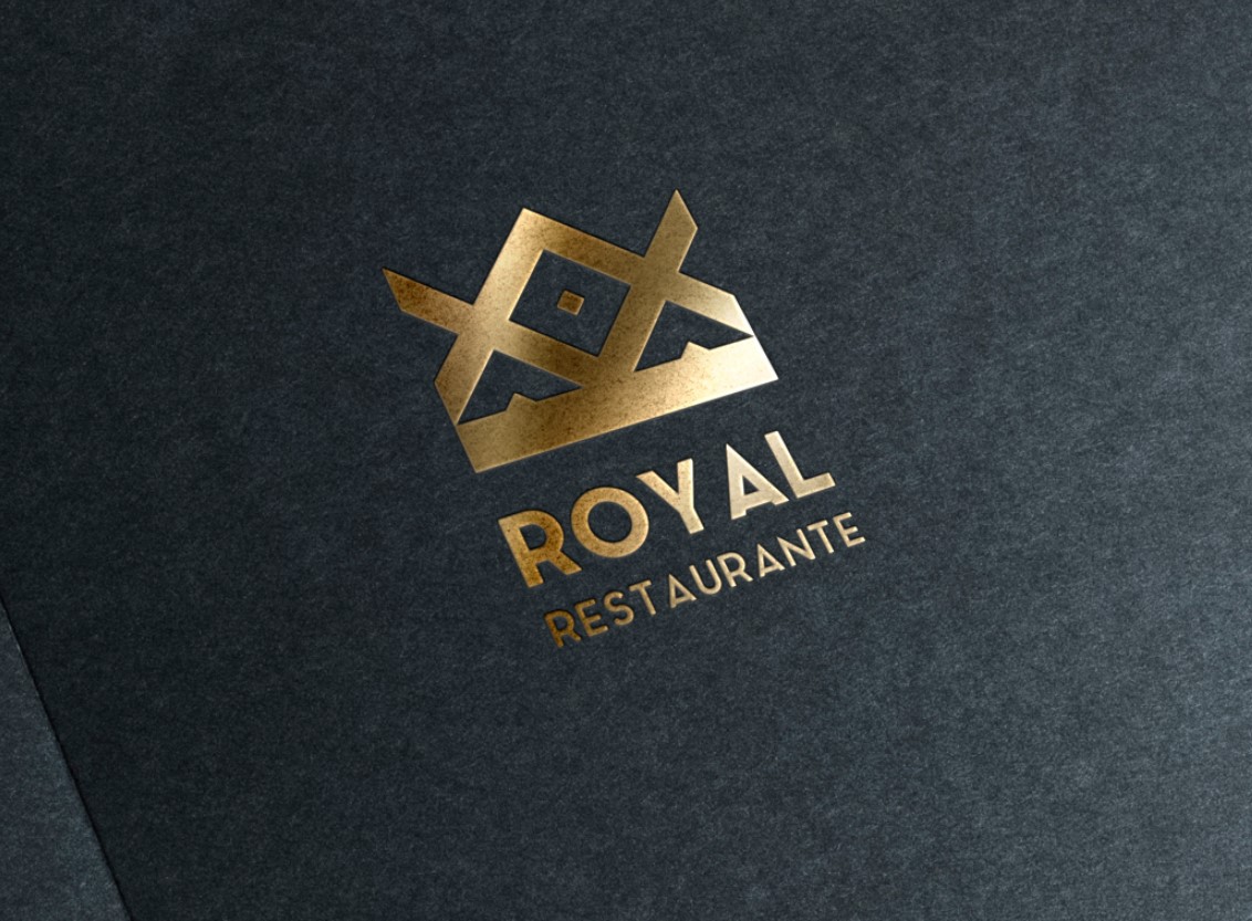 restaurant logo Rebrand Food  royal crown
