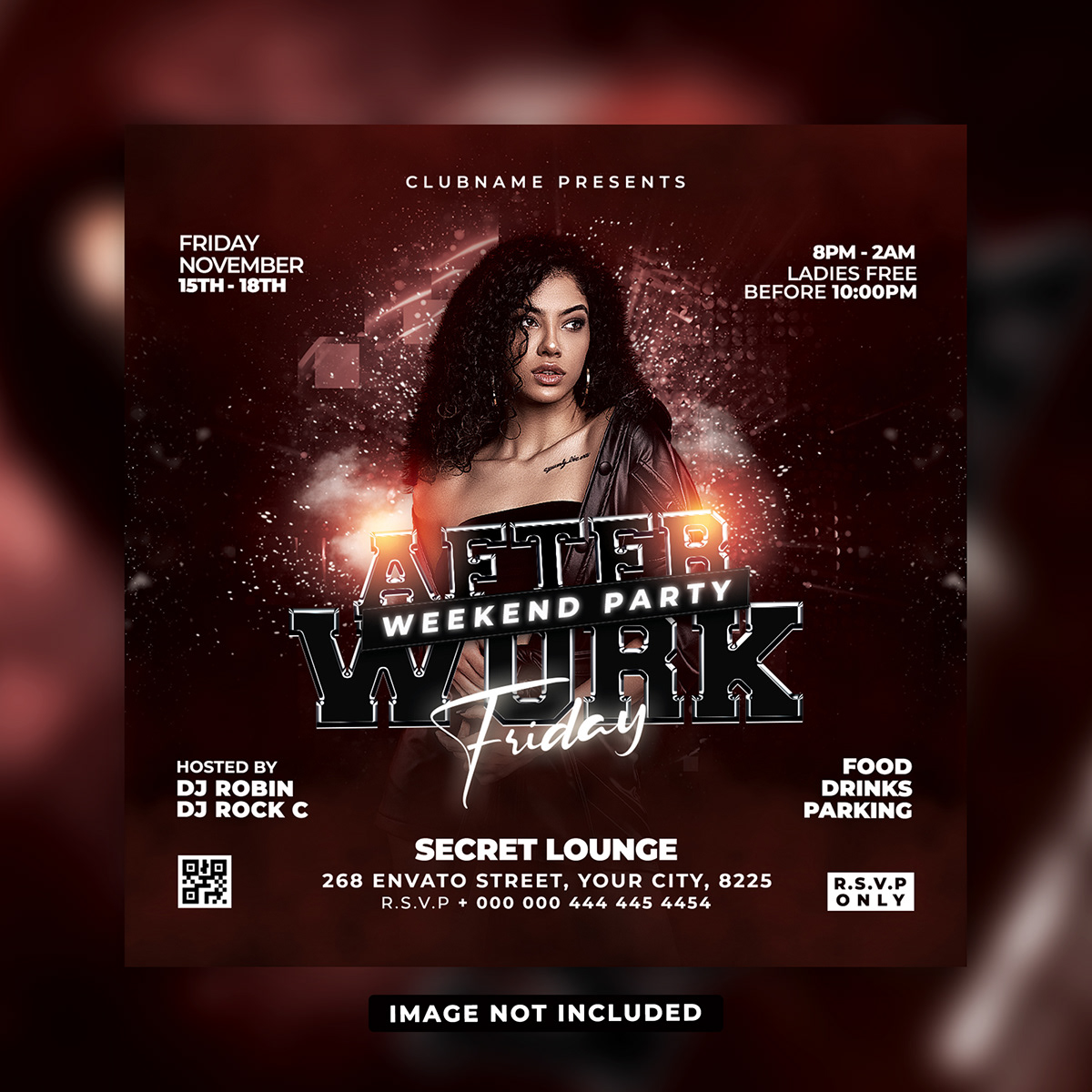 club event DJ Flyer event flyer Event Poster flyer Flyer Design flyer template Night club flyer party flyer psd