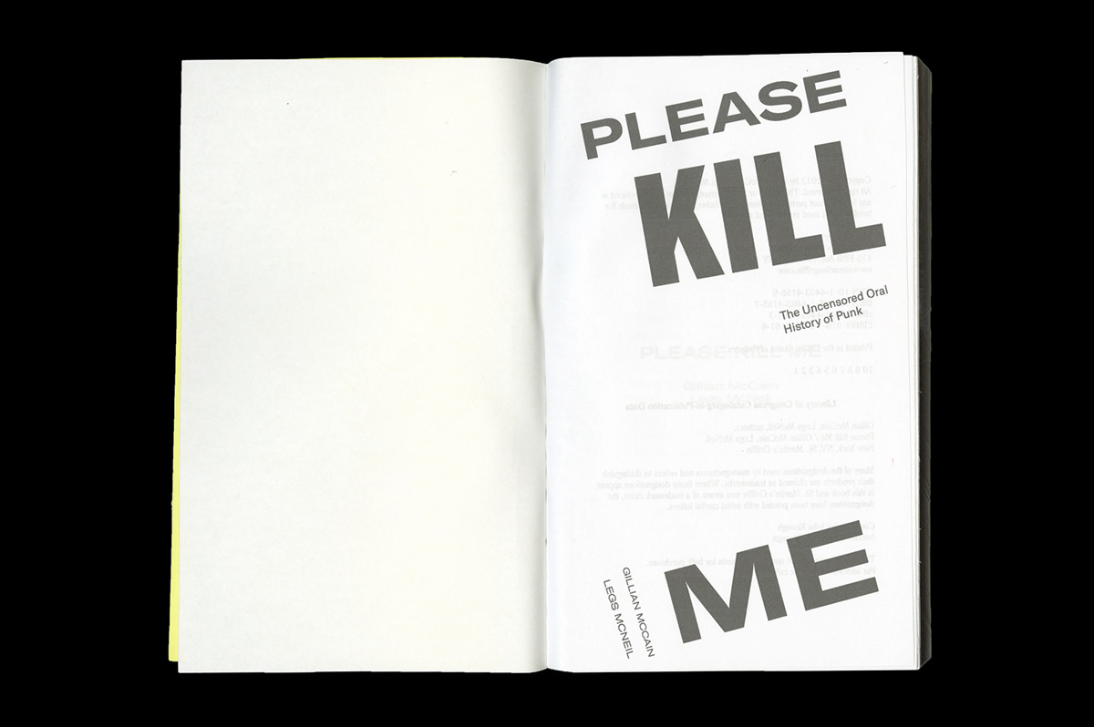 graphic design  print design  print editorial design  book design book typography   punk scanner DIY