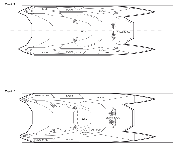 Yacht Design myda yacht interior design design naval  Arthur Metge seatec millenium yacht design belvedere