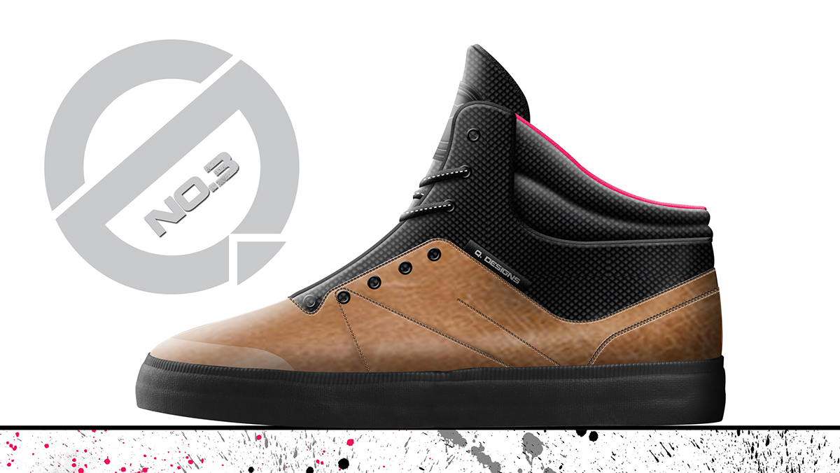 Q.Designs SCAD luxury brand footwear design sport casual lifestyle launch advertisement ad commercial