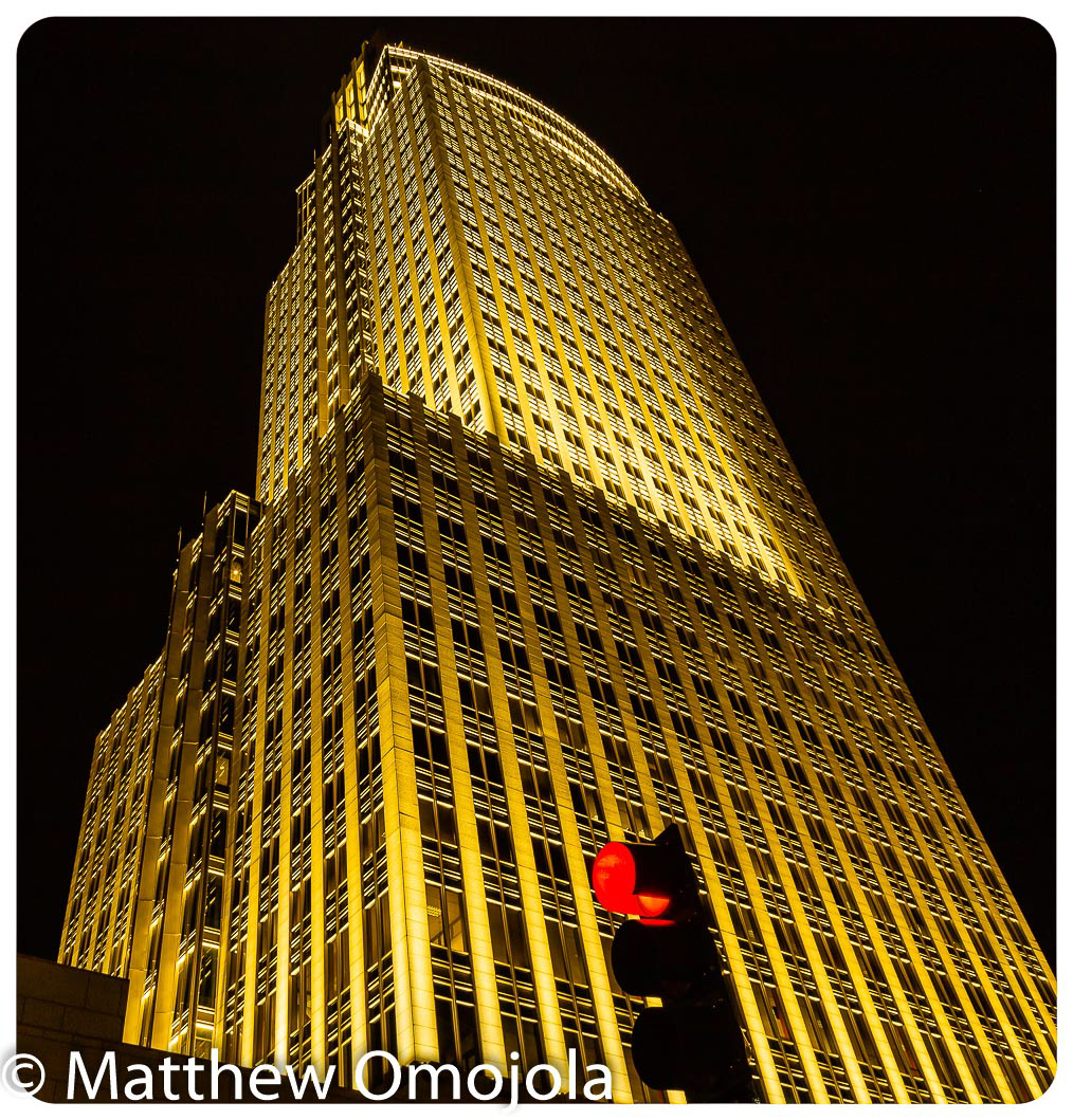architecture high rise structure Omaha Nebraska Engineering  night photography light fnbo Omaha First National Bank of omaha