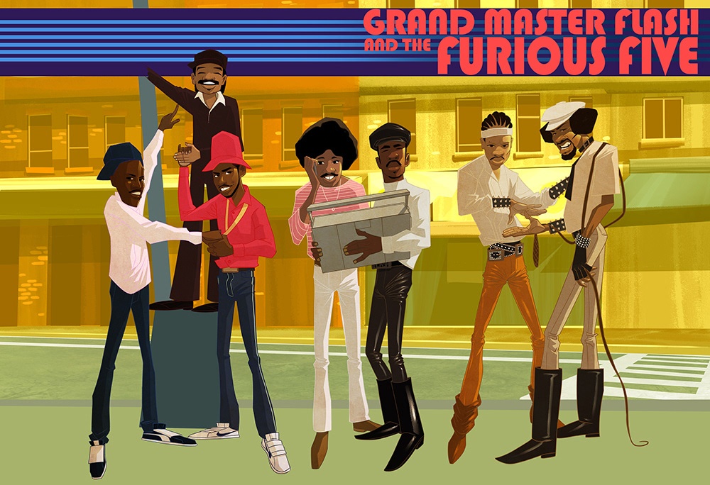 PixTape #1472  Grandmaster Flash and The Furious Five - The