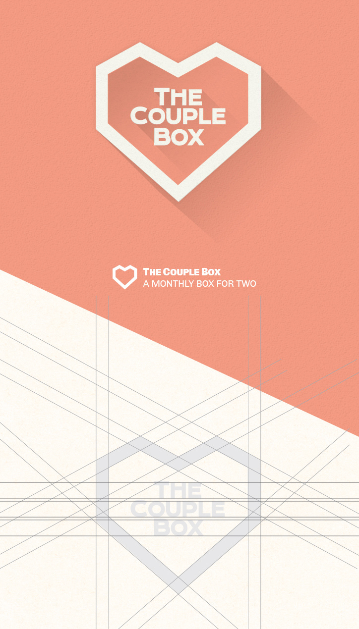 logo Logo Design heart pink box