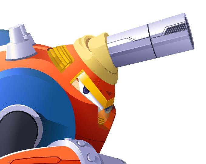 Megaman Mega Man mars boss Videogames collab Fan Art fanart