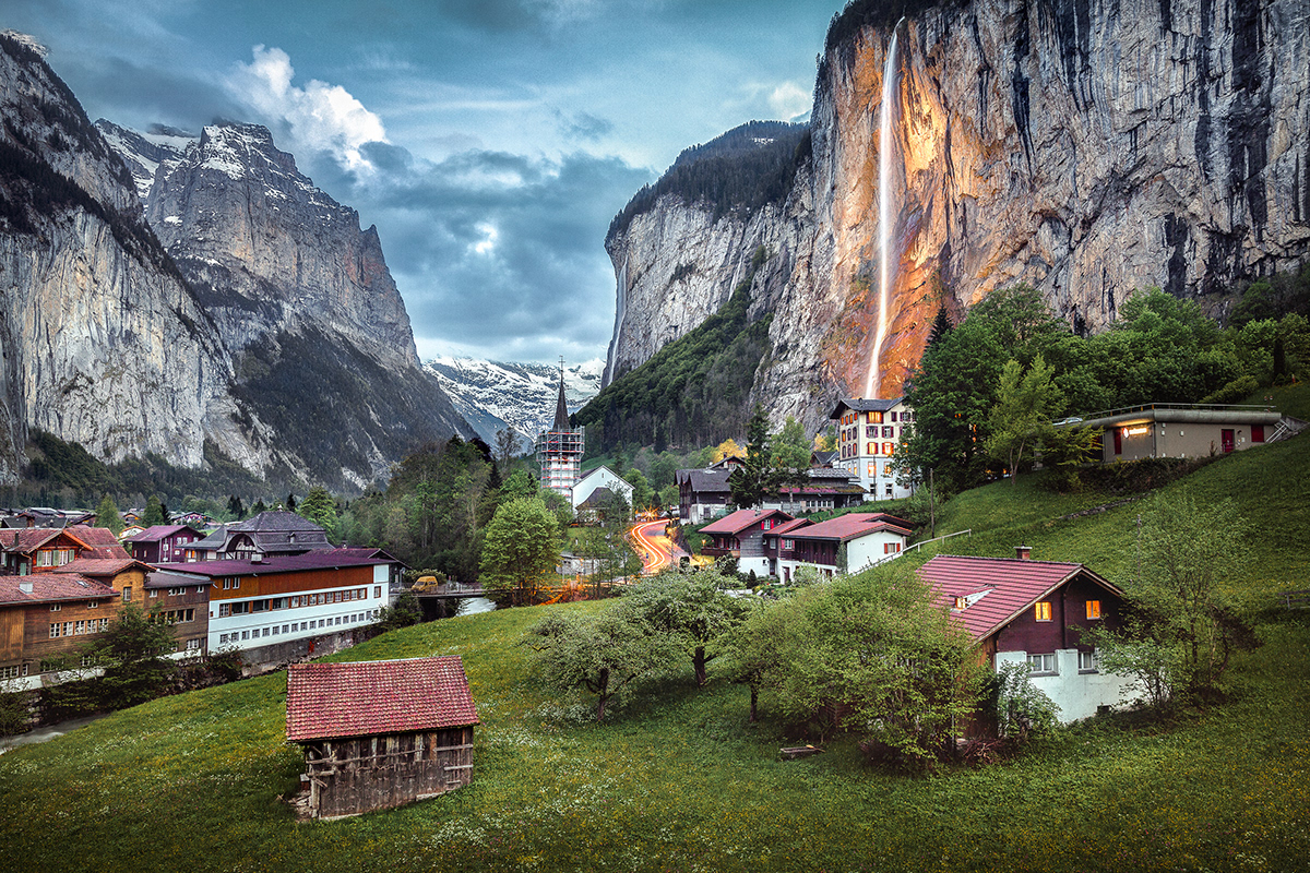 A postcard from Switzerland on Behance