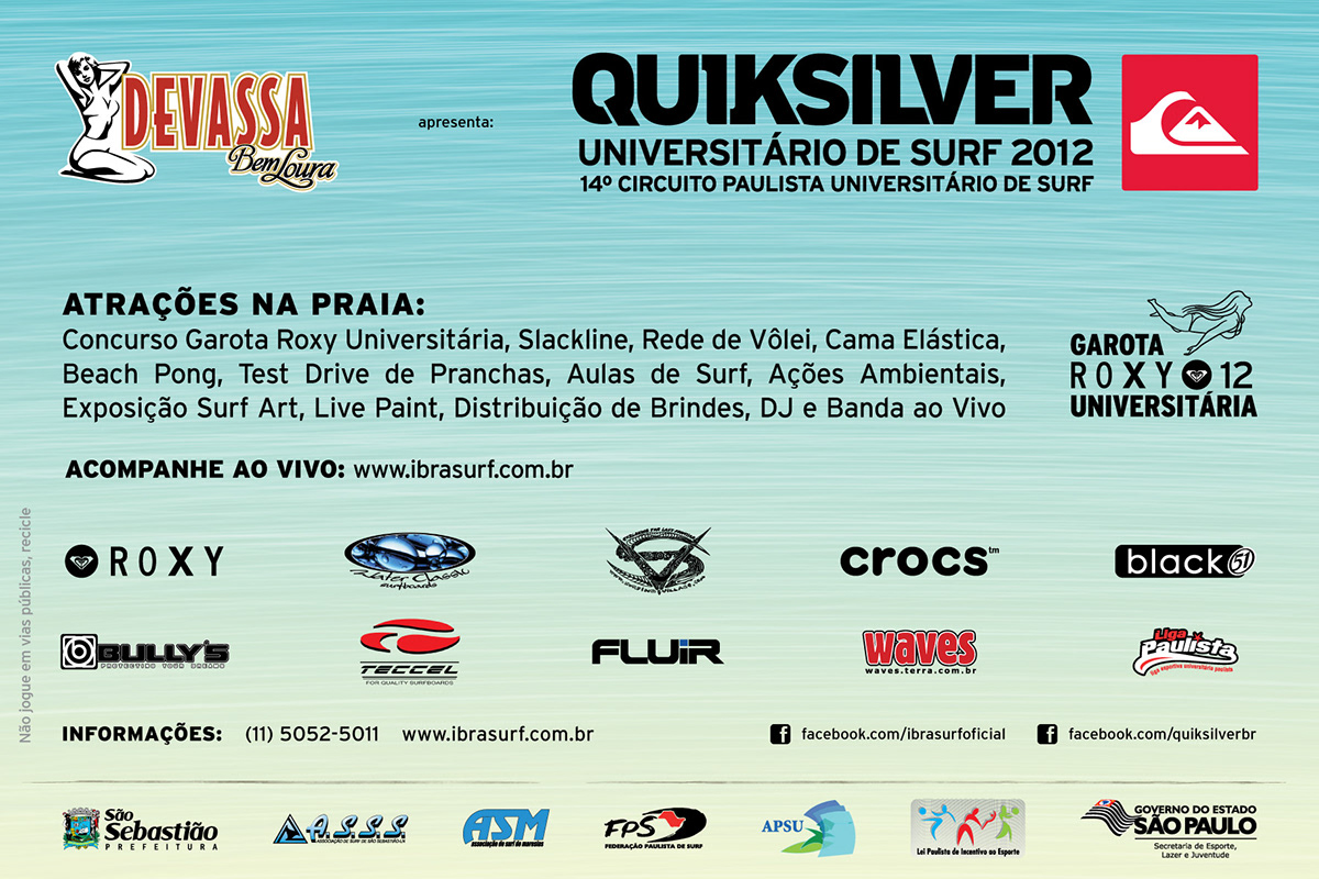 Quiksilver Surf art design cartaz  poster