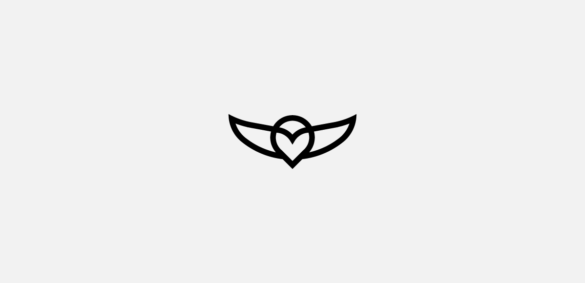 Logotype logo mark bird sport eagle che head monochrome ant wolf owl swan king dragon