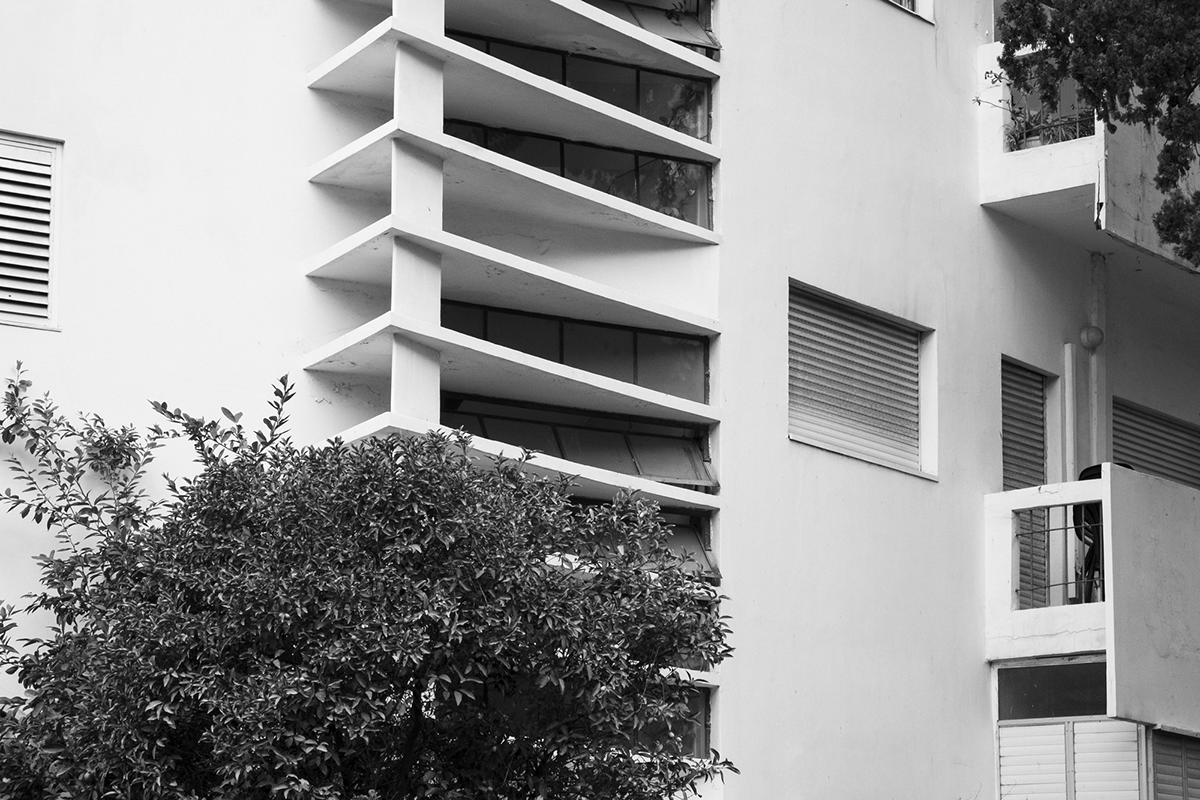bauhaus tel aviv israel minimal design architecture Photography  concrete Minimalism black and white fine art