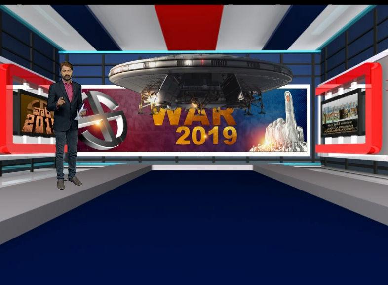 election presentatio election 2019 Broadcast Graphics branding  News Graphics