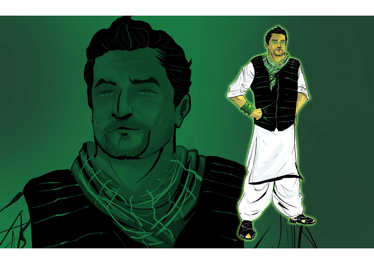 Pakistan SuperHero anime Cartoons comics muslim superhero