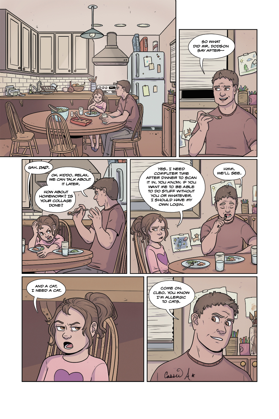 comics dancing characters story panels color young adult ya Graphic Novel