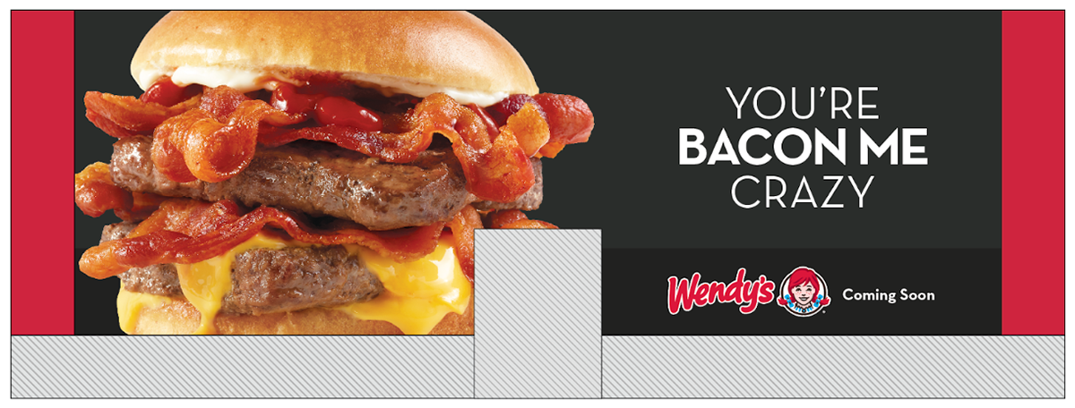 Wendy's branding  fast food marketing fast food advertising graphic design 