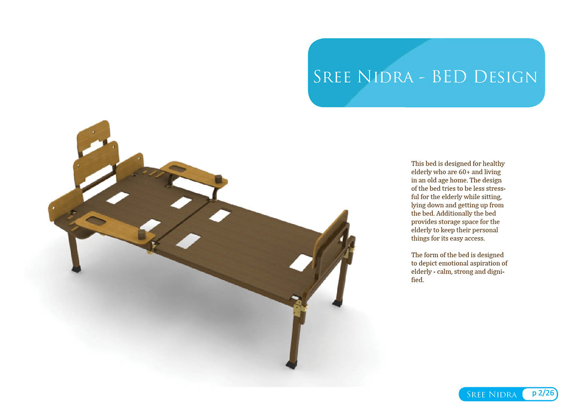 Elderly  Furniture Design Ergonomics emotion design product semantics idc iit Bombay G.G.Ray amalendhu
