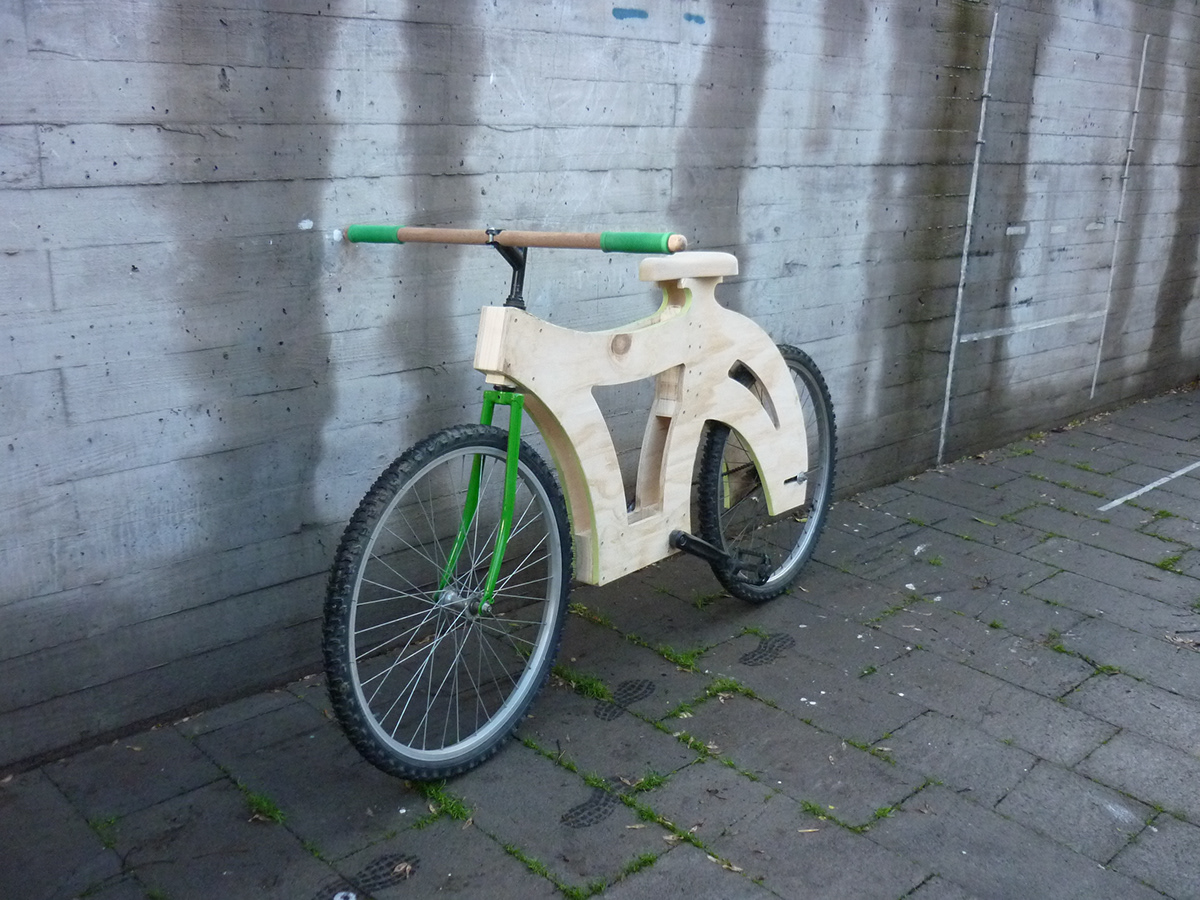 Bike wood wooden cnc cad