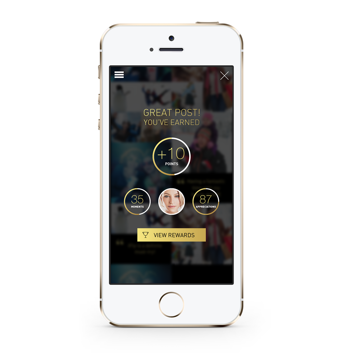 application app design user interface UI ux Retail loyalty Experiences user-generated content Majid Al Futtaim MAF