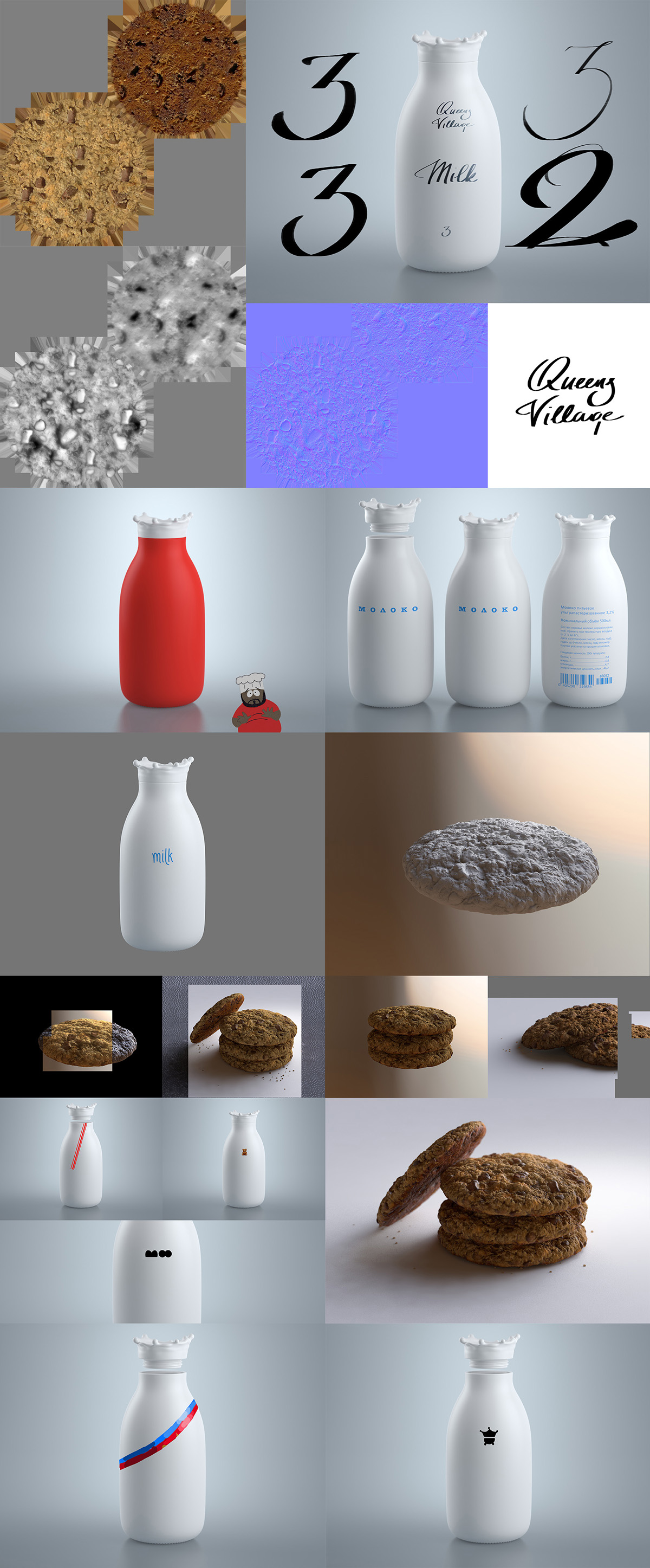 milk concept cookie bottle product cap White crown milk bottle milk bottle concept