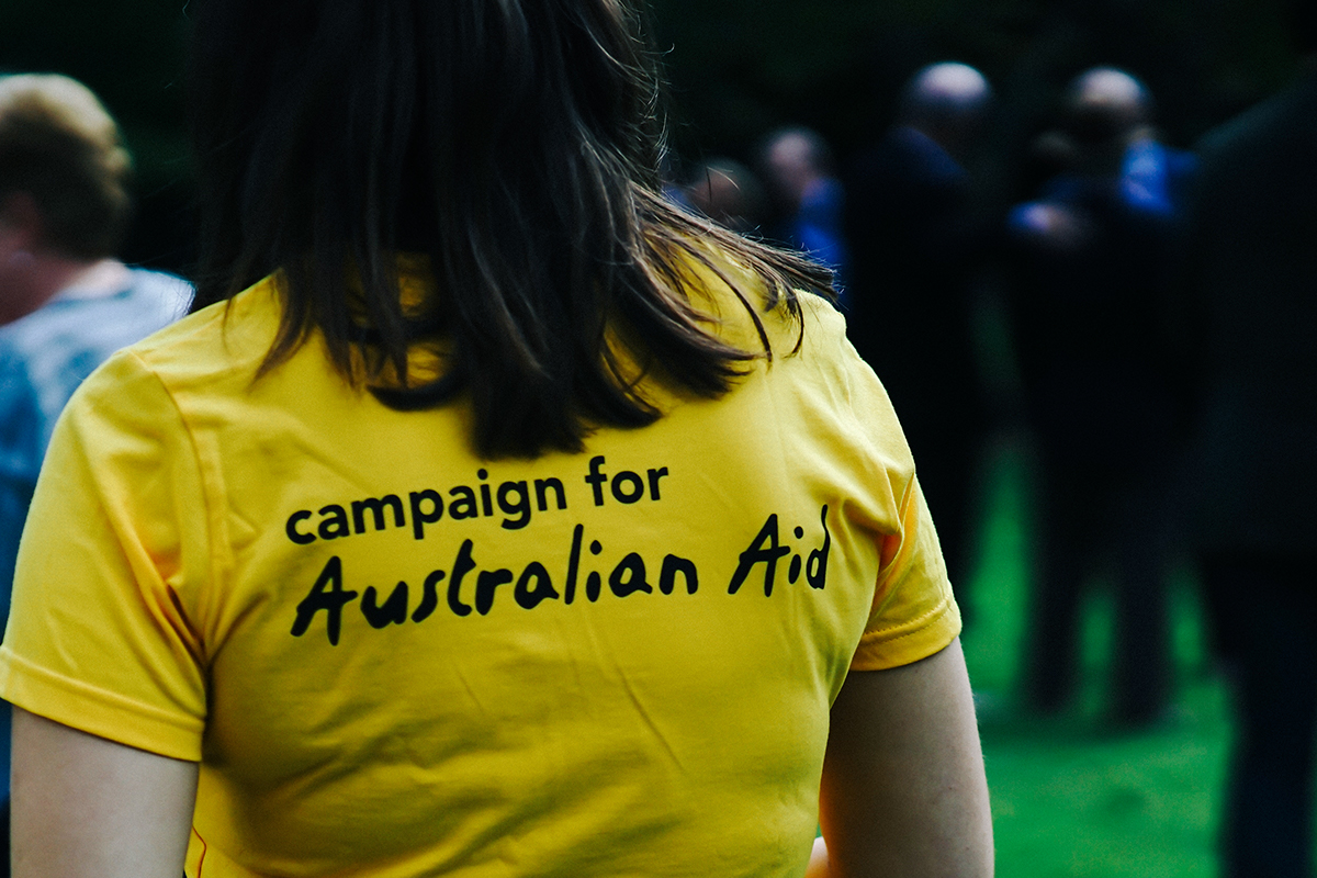 Adobe Portfolio NGO activism advocates campaign Australian Aid Poverty international development event photography videography